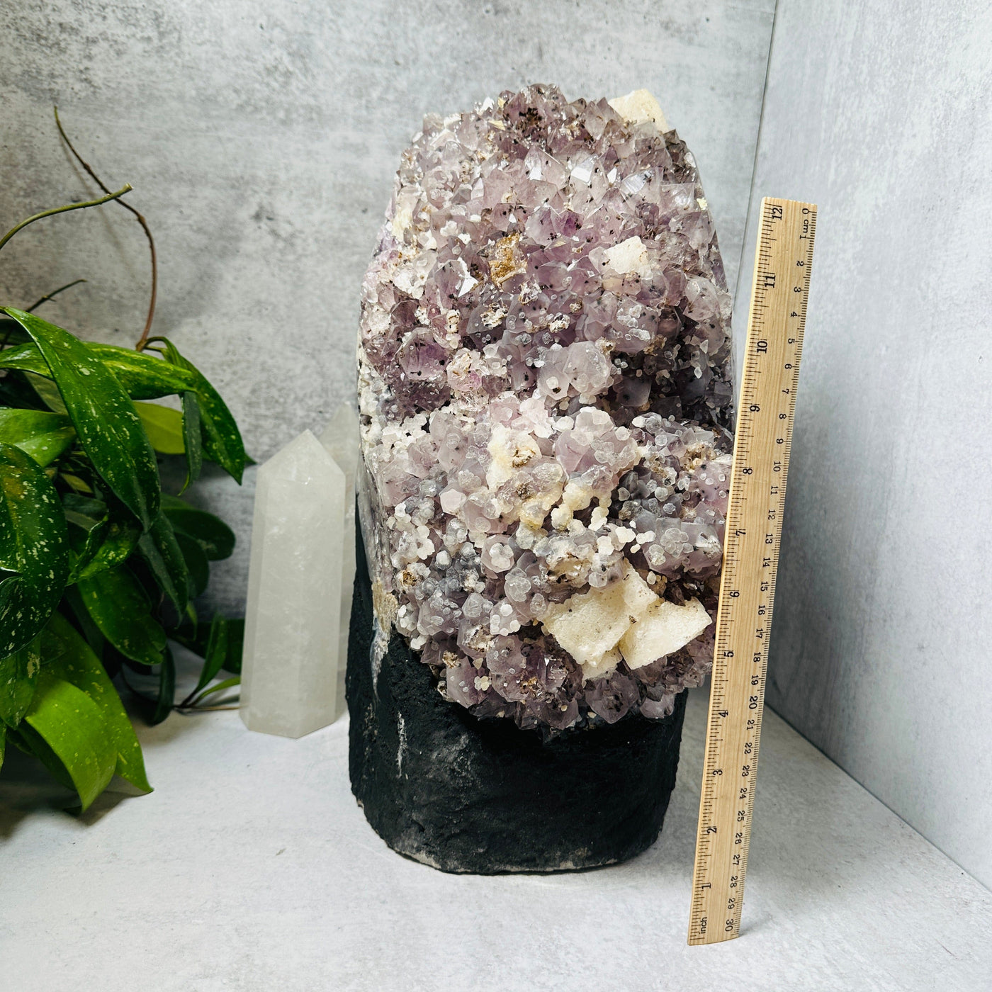  Amethyst Cathedral Cluster - OOAK - Large- with measurements