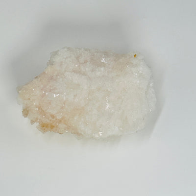 halite cluster on white background