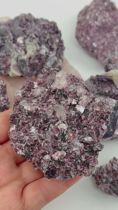 Star Mica Lepidolite Crystal Cluster