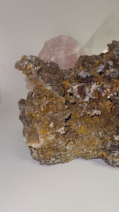 Natural Calcite Crystal Formation