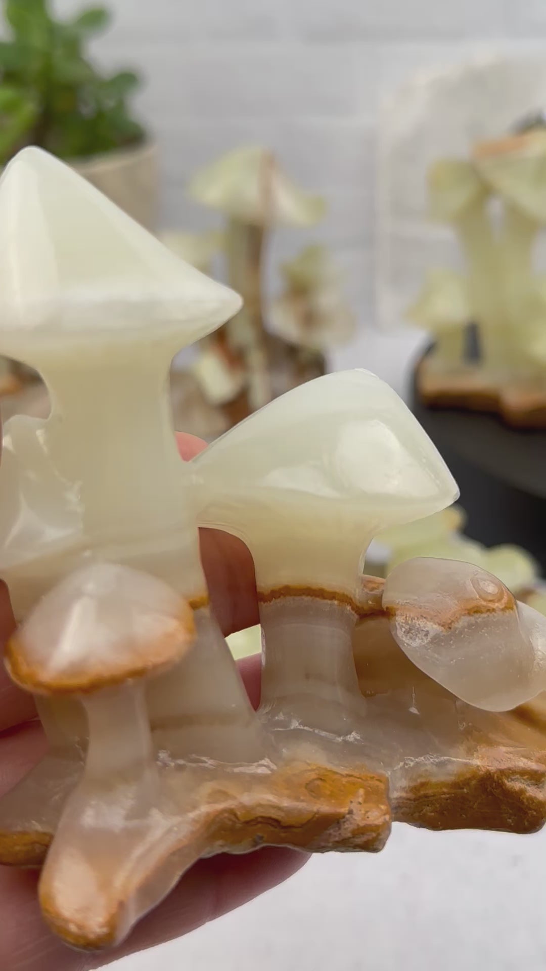 Calcite Crystal Mushroom