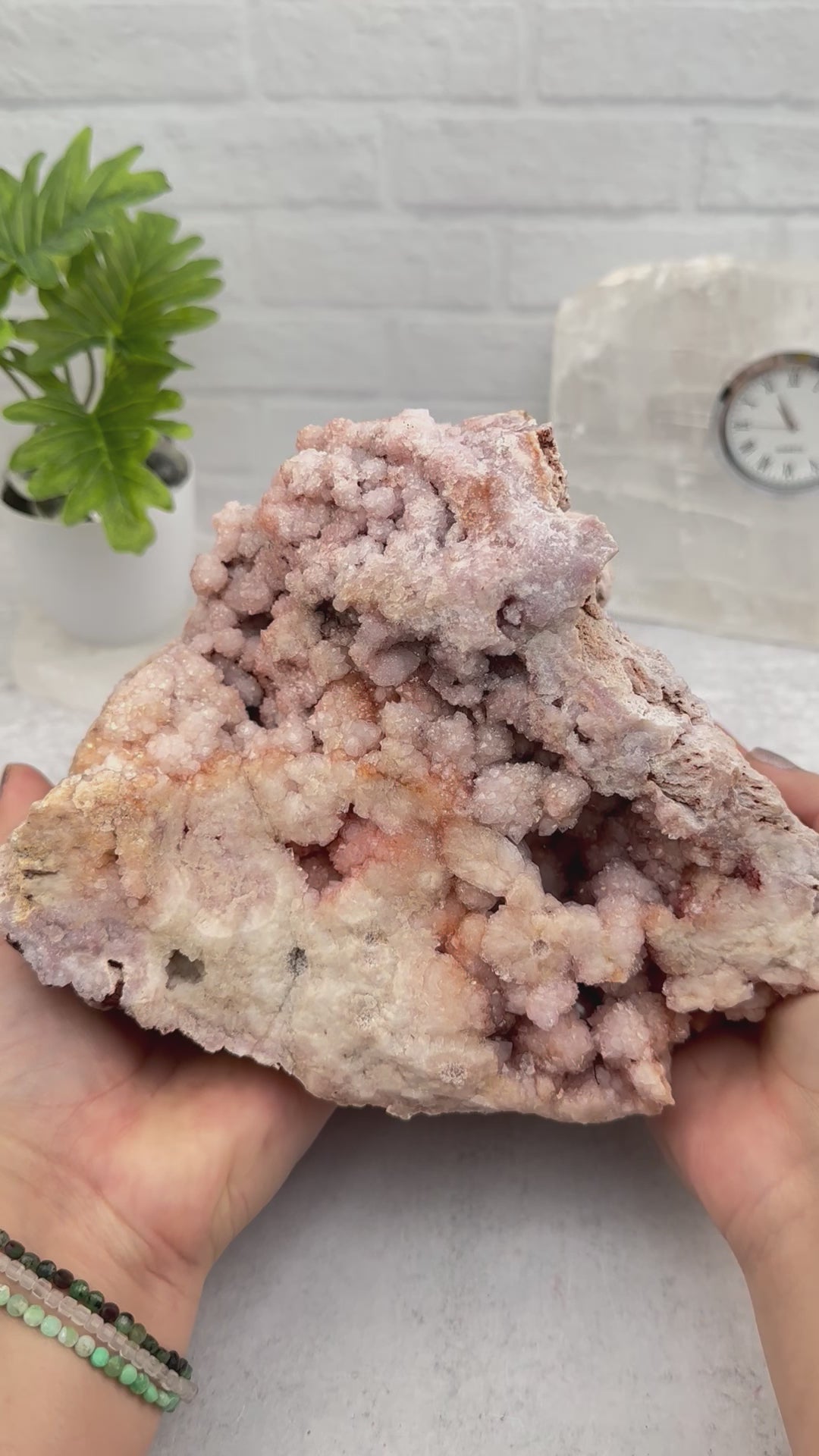 Pink Amethyst Freeform - OOAK - Unique Crystal Find