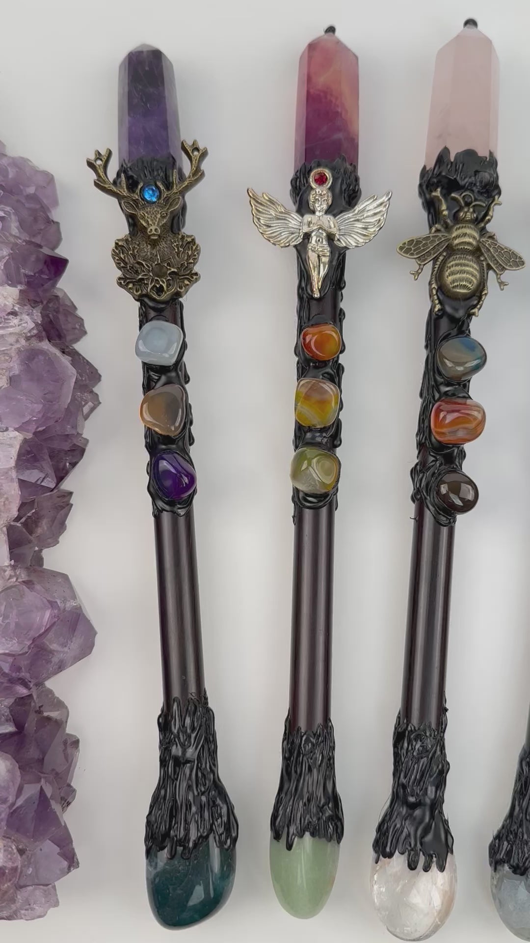 Crystal Point Wand - You Choose -