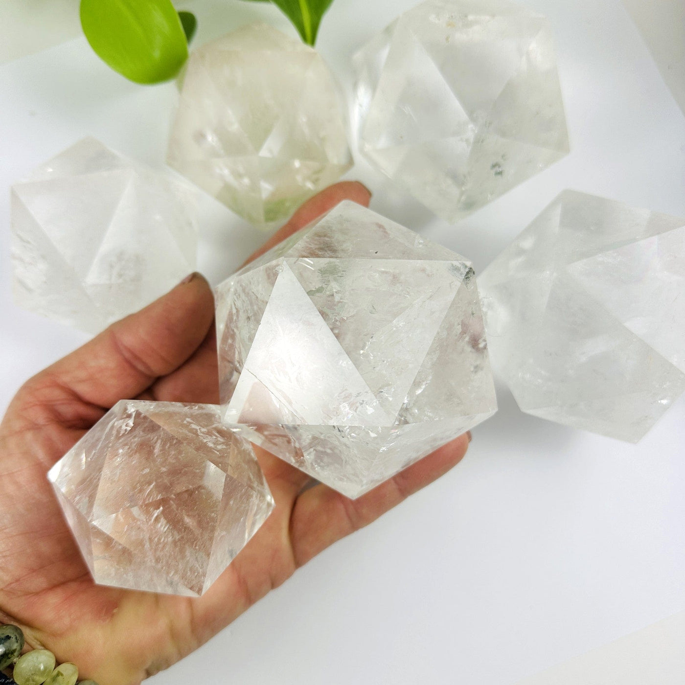 Crystal Quartz Icosahedron