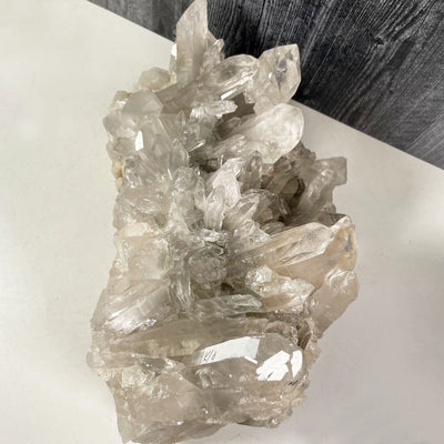 Crystal Quartz Large Cluster from top view