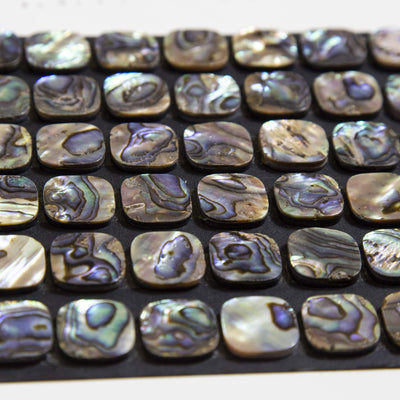 Multiple abalone squares shown at an angle.
