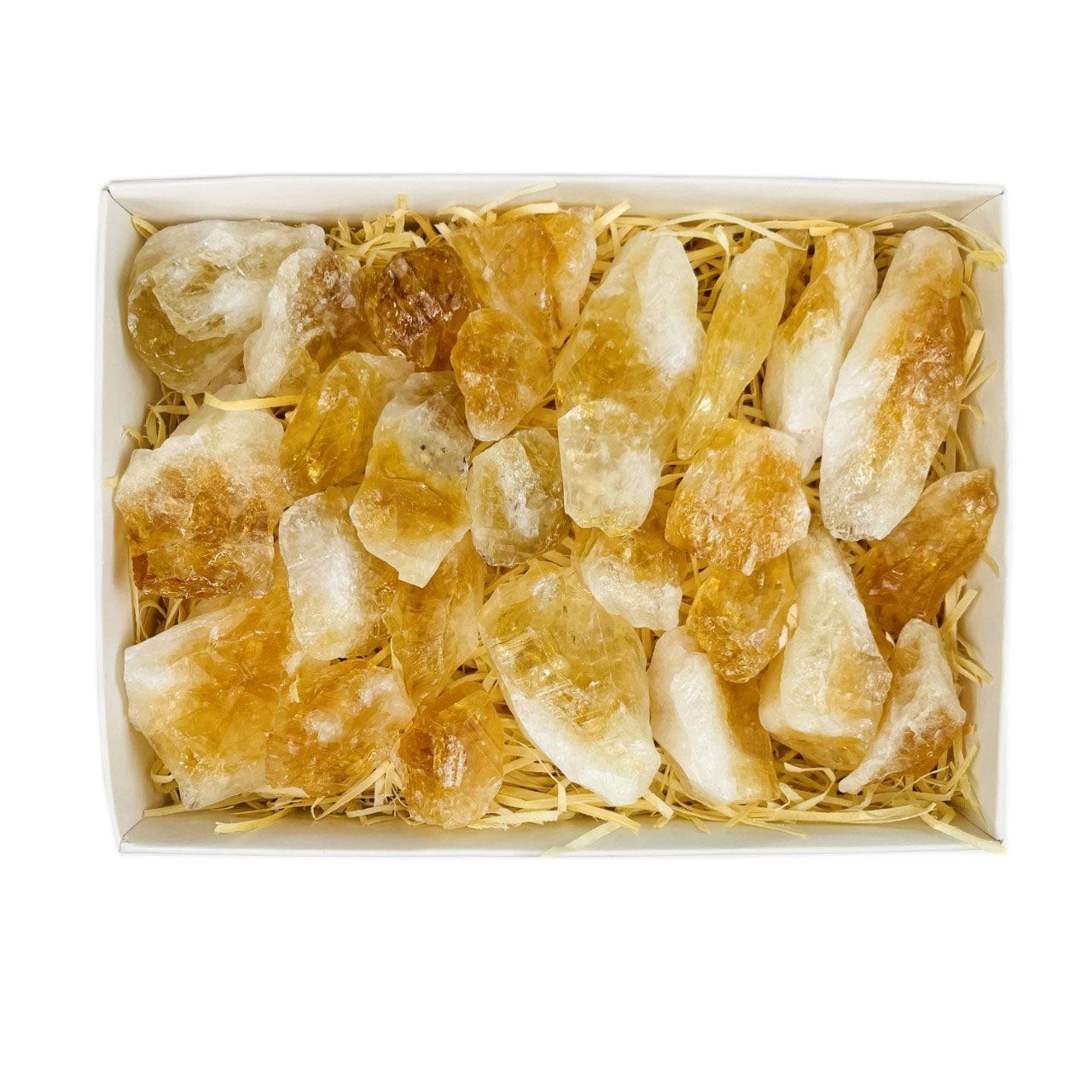 Rough Citrine in a Box