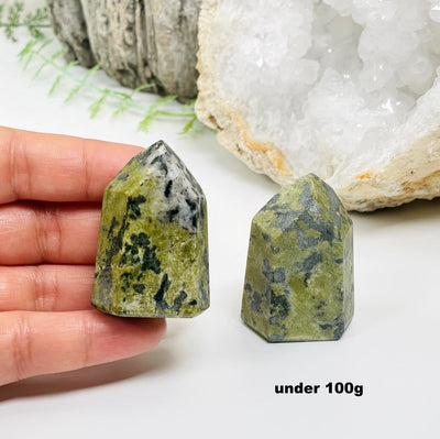 jadeite tower point and weight in grams