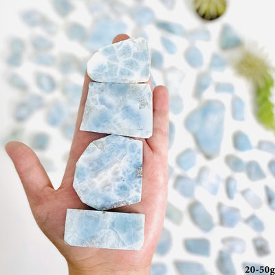 larimar cabochons available in 20-50 grams 