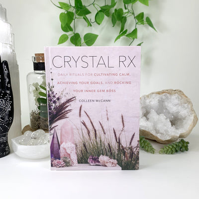 Picture of front cover of Crystal RX book. 