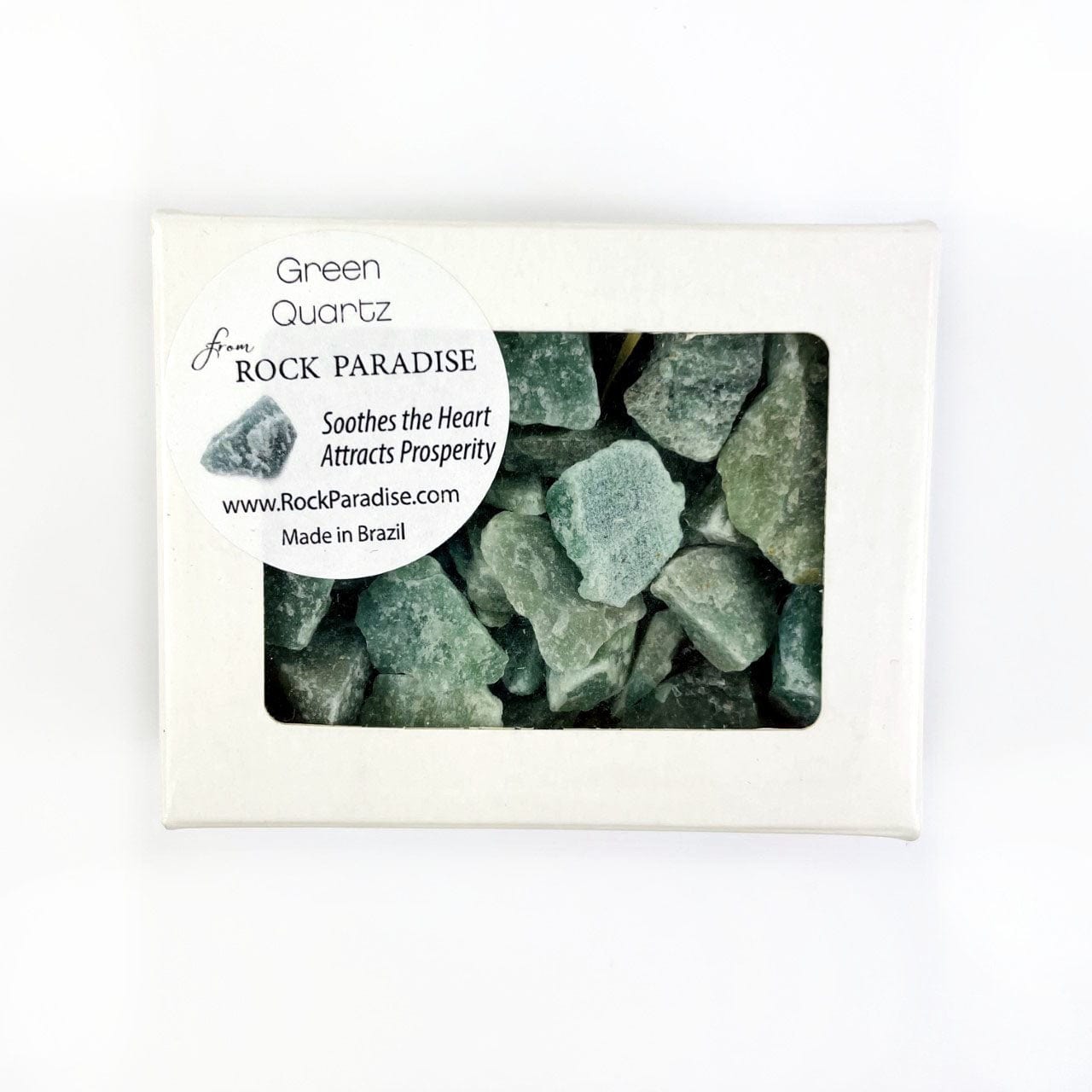 Green Quartz Chubbie Box of Stones