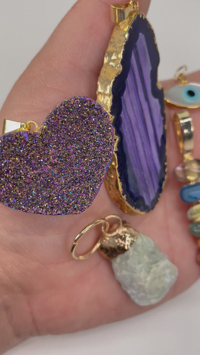 Candy Gemstone Charms and Pendants