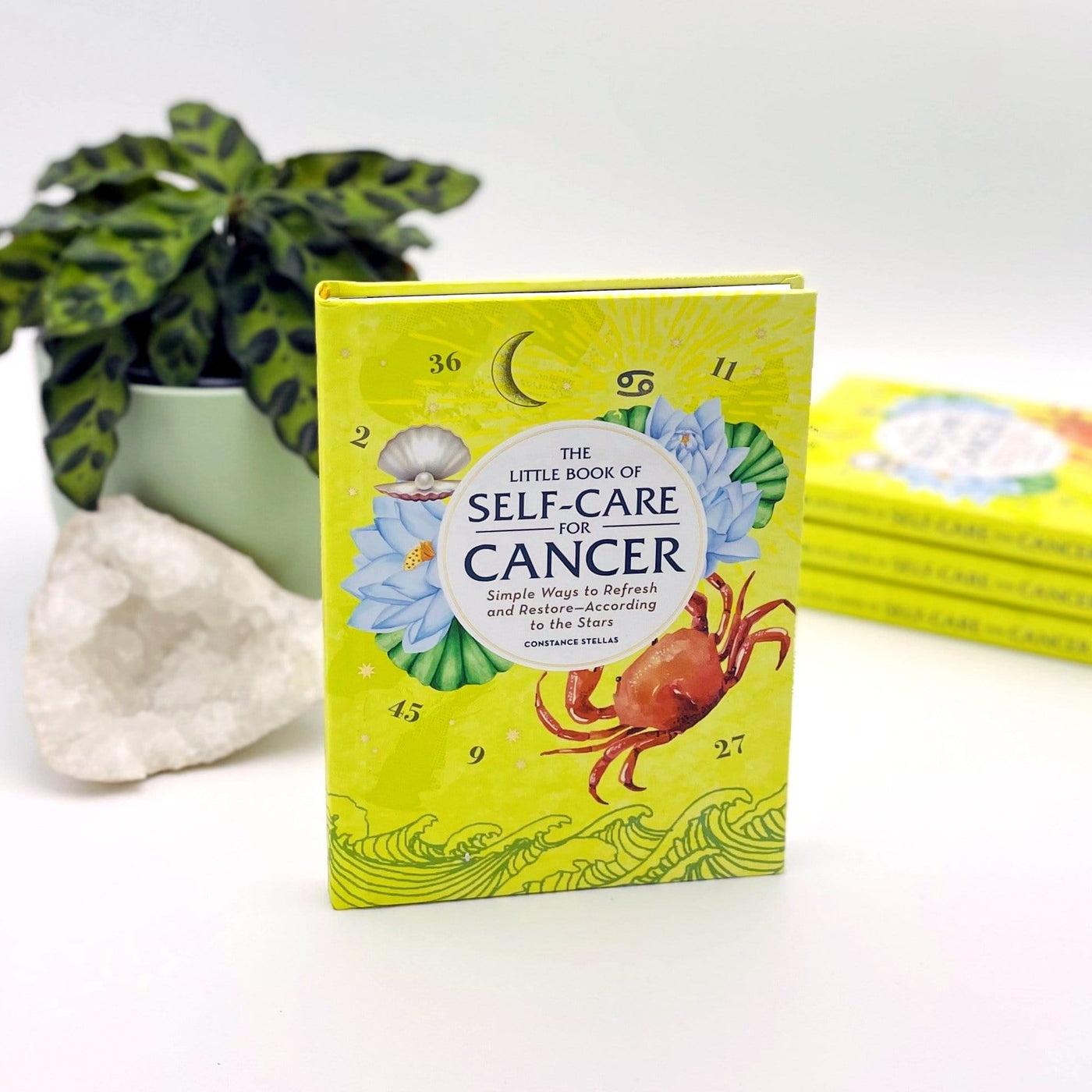 The Little Book of Self-Care for Cancer  in yellow color