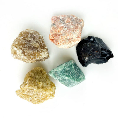 5 Assorted Mixed Gemstones