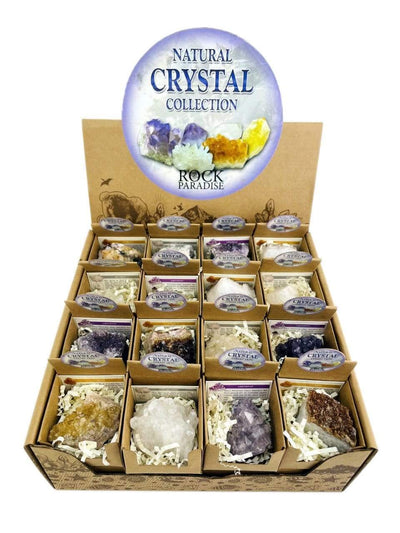 Natural Crystal Collection in a box