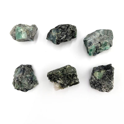 6 Emerald Natural Stones