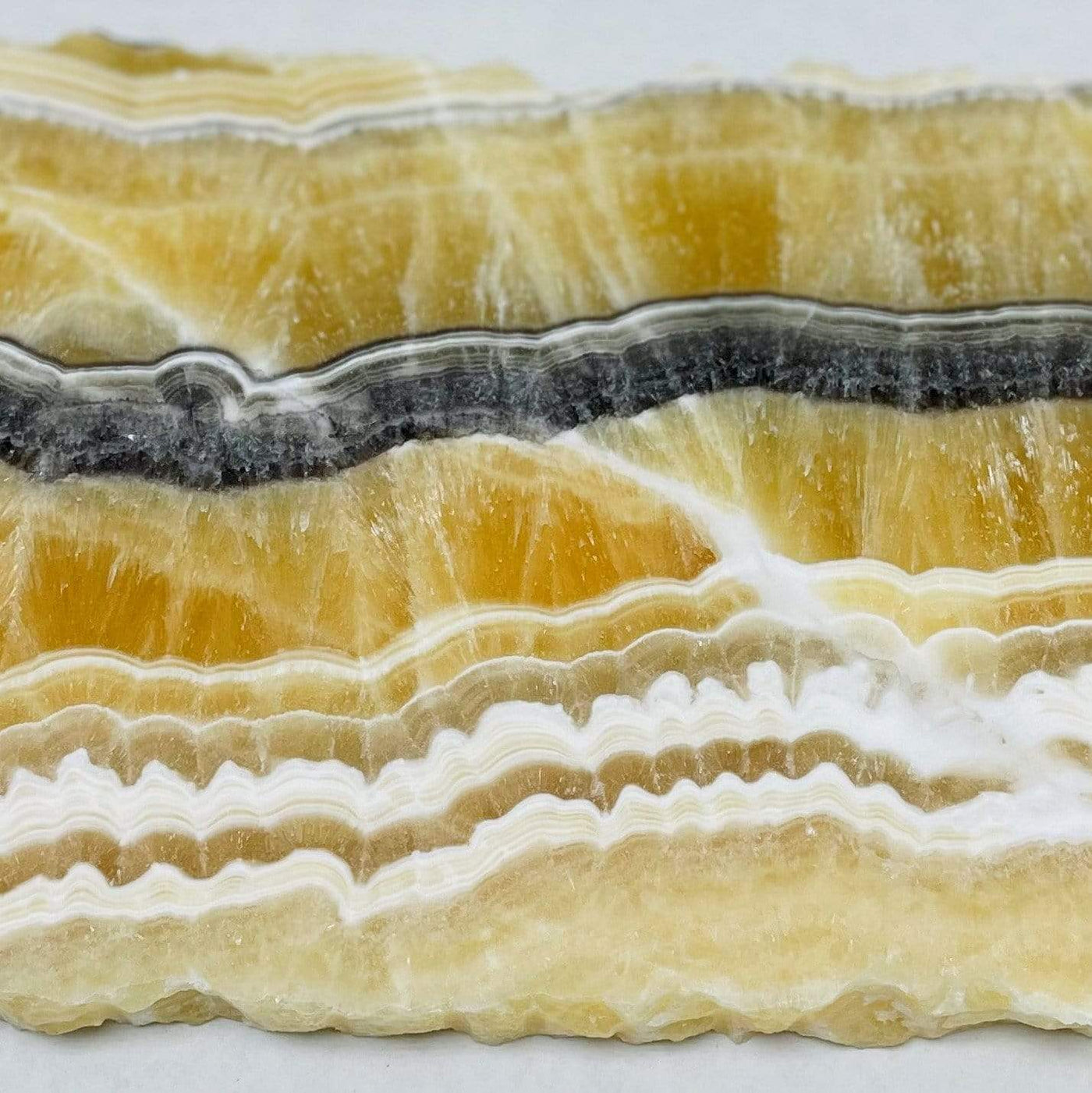 up close shot of Mexican onyx platter