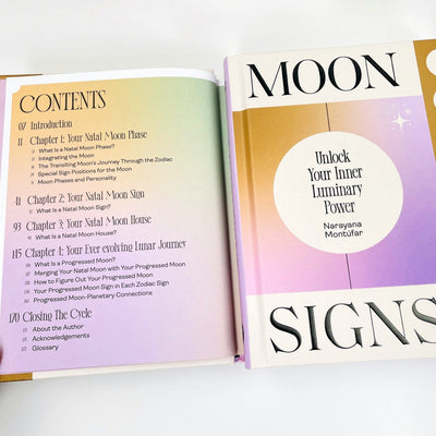Moon Signs book table of contents