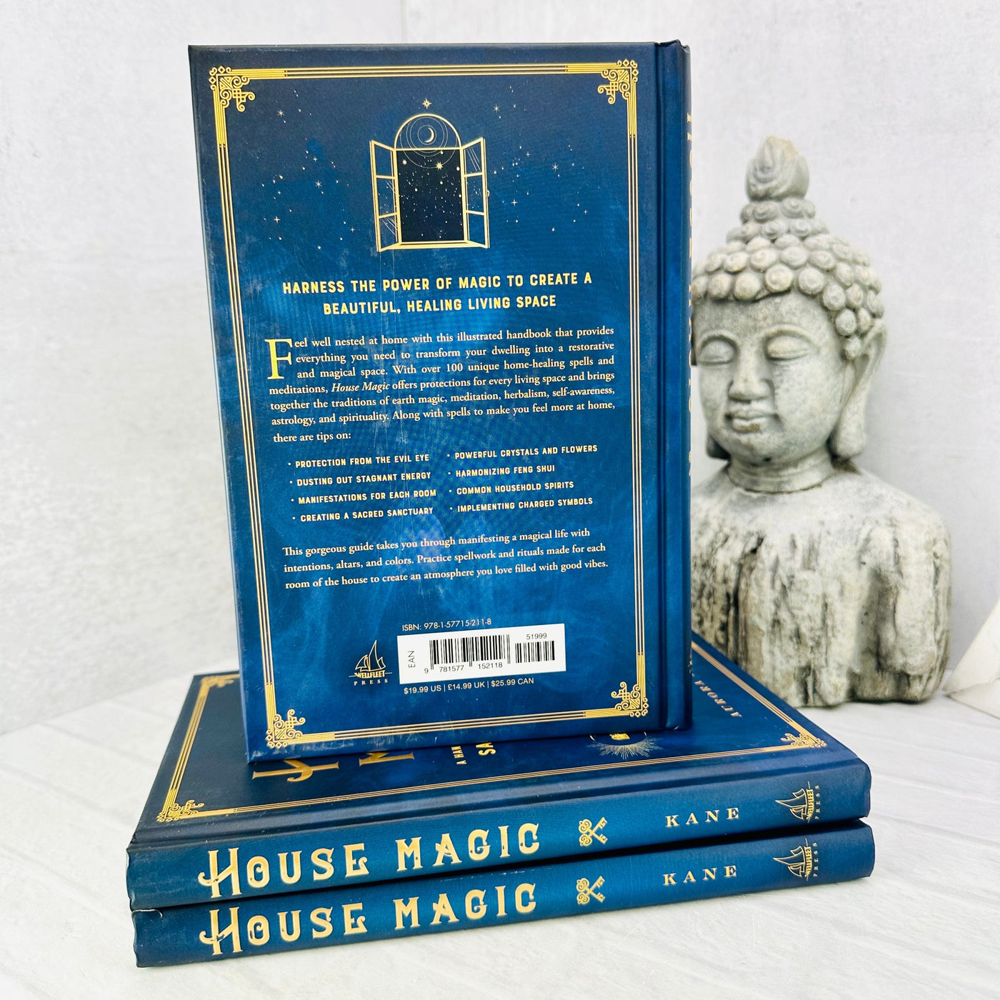 House Magic : A handbook to making every home a sacred sanctuary - back view of book
