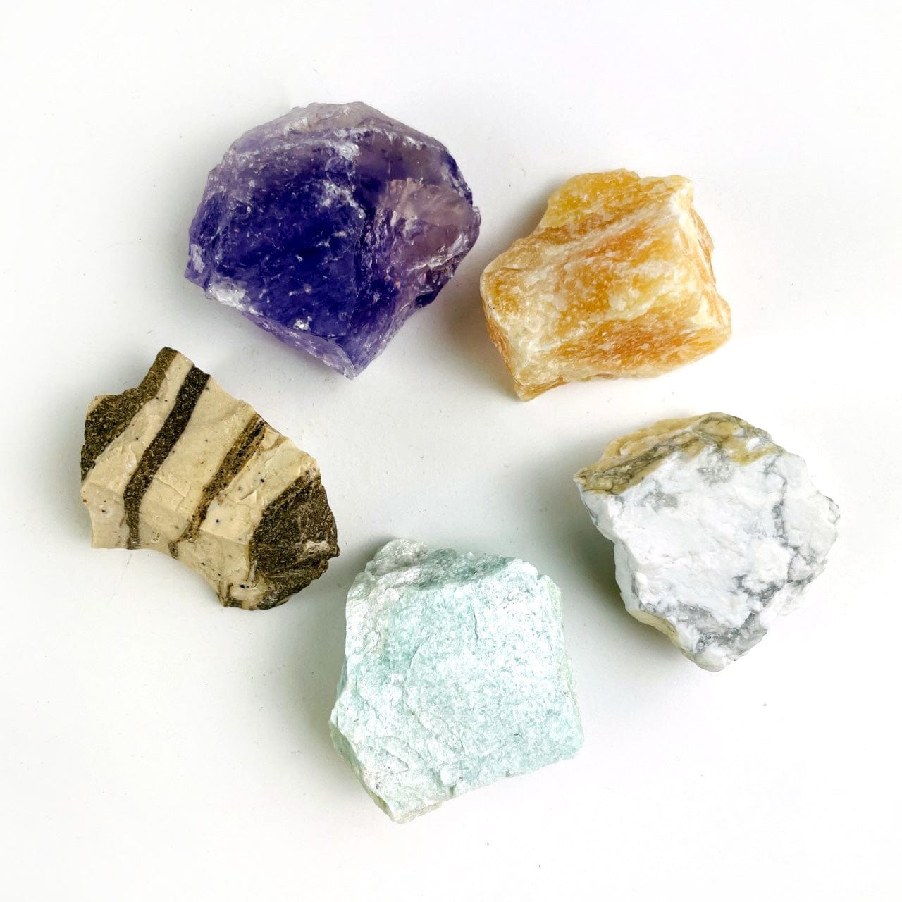 5 Assorted Mixed Gemstones
