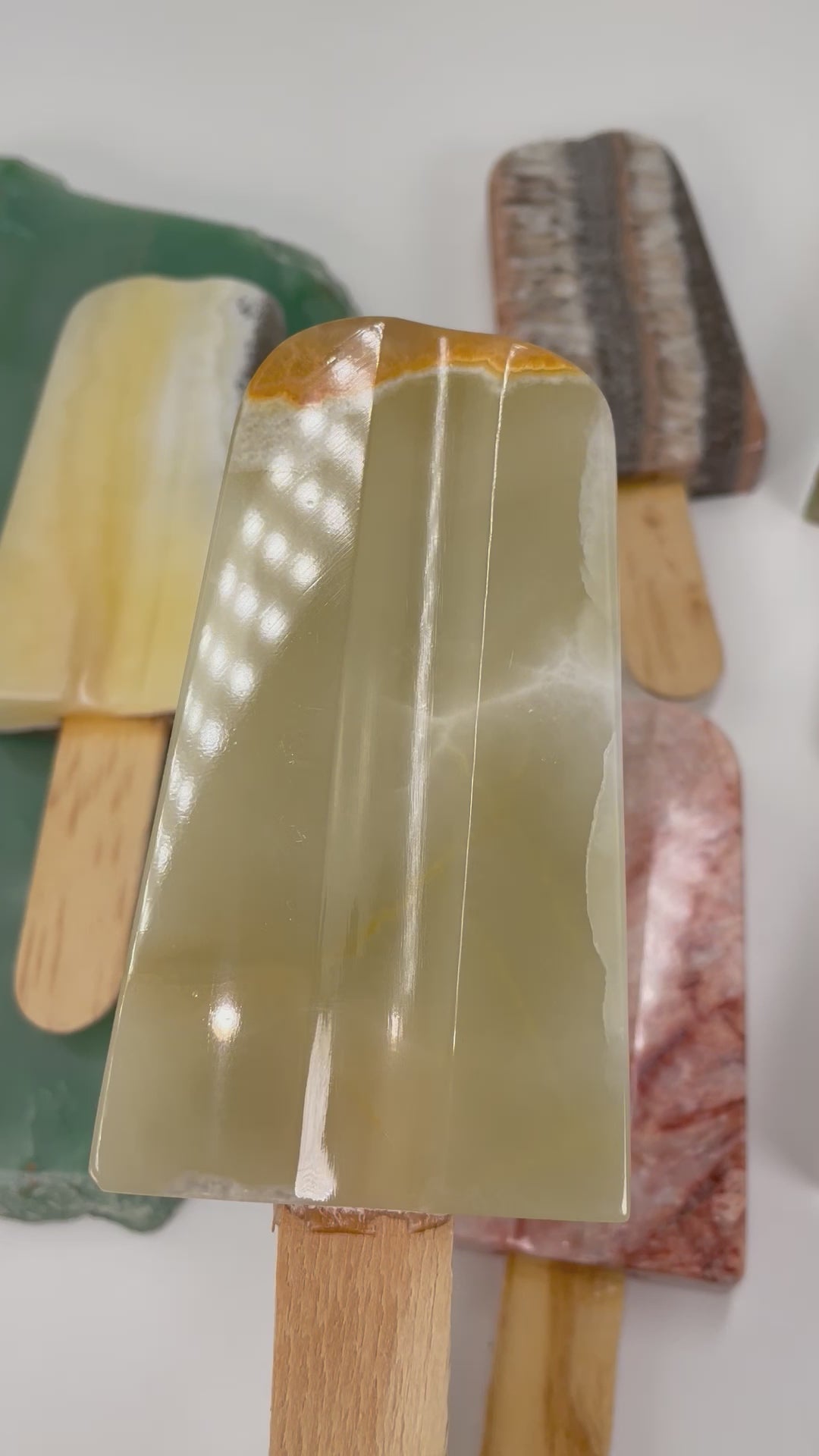 Mexican Onyx Crystal Popsicles