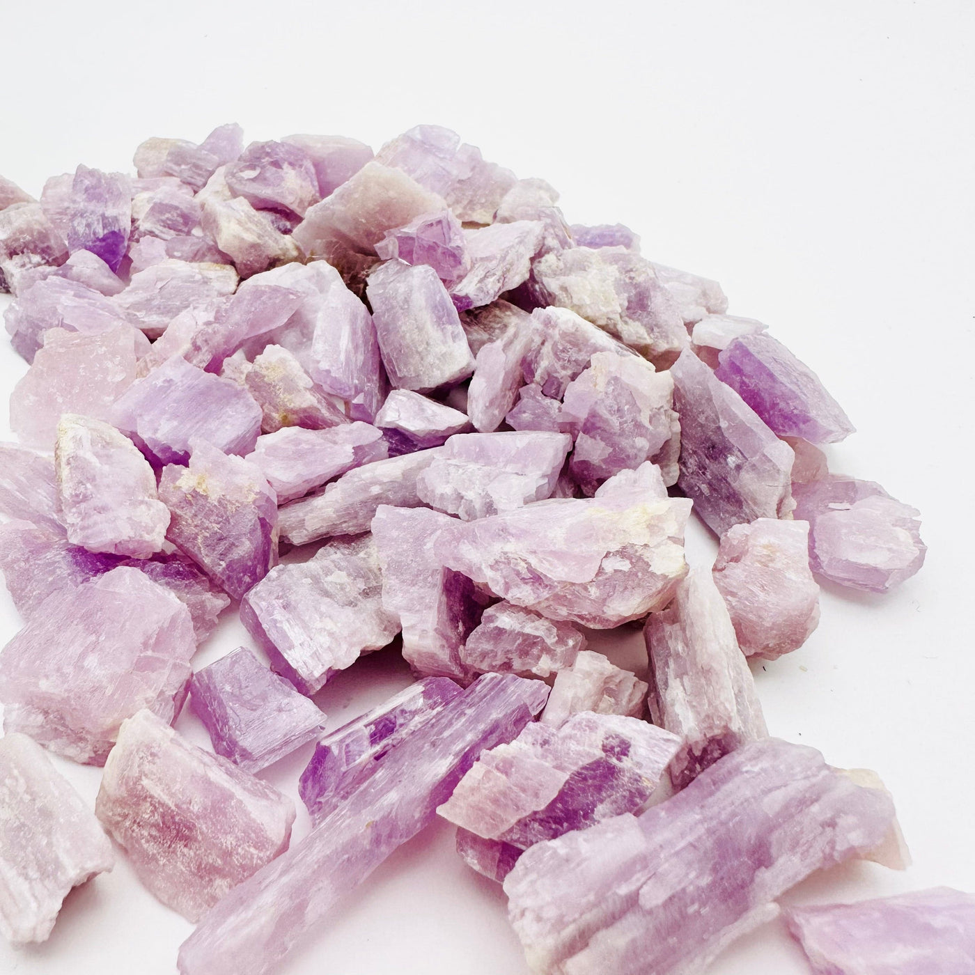 Raw Kunzite - YOU GET ALL - close up view