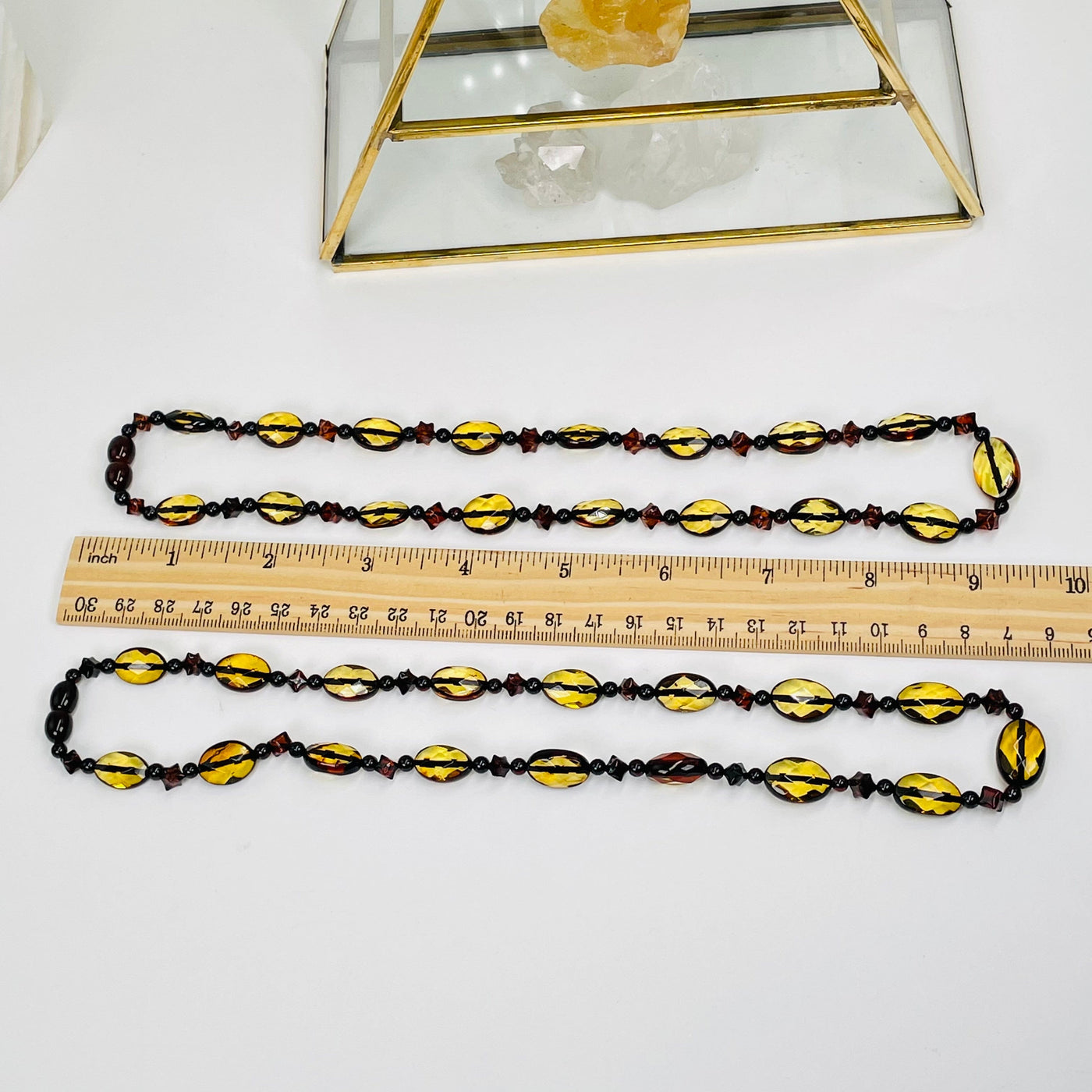 Amber Beaded Necklace - Baltic Amber -