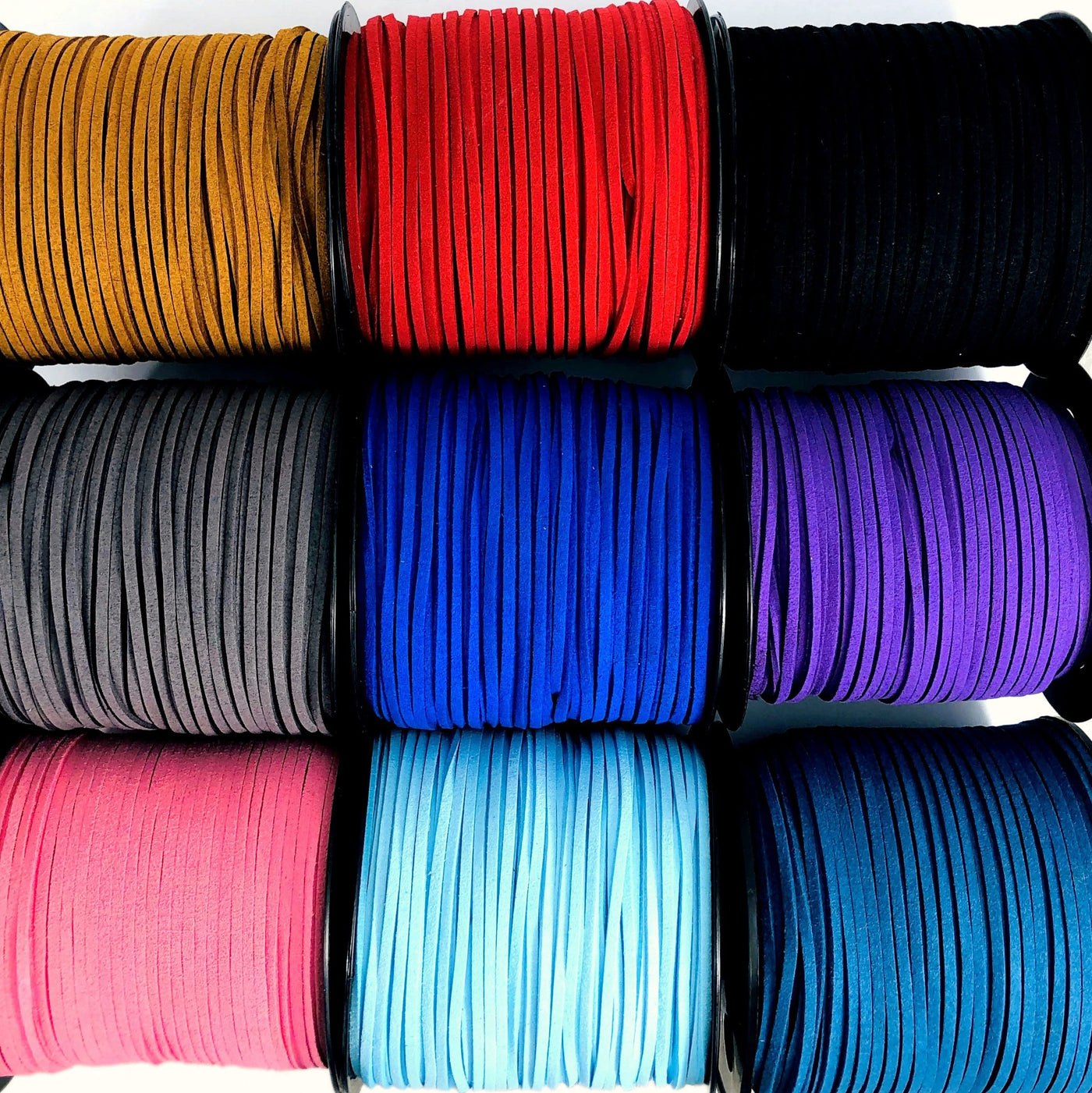 Leather Cord String AVAILABLE IN THE COLORS: - Brown - Teal - Baby Pink - Black - Red - Baby Blue - Purple - Gray - Blue