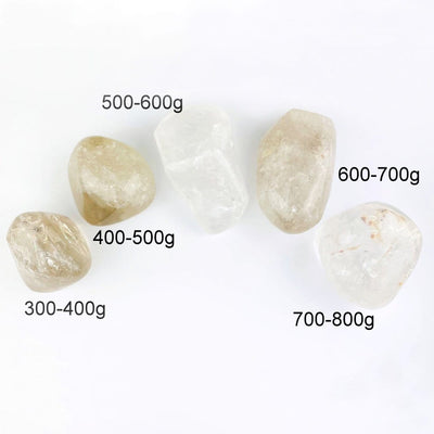 Crystal Quartz Freeform Tumbled Stone - By Weight