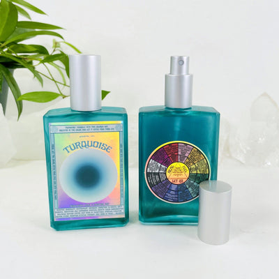 Gemstone Mist with decorations in the background