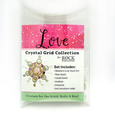 Love Crystal Grid Set in package
