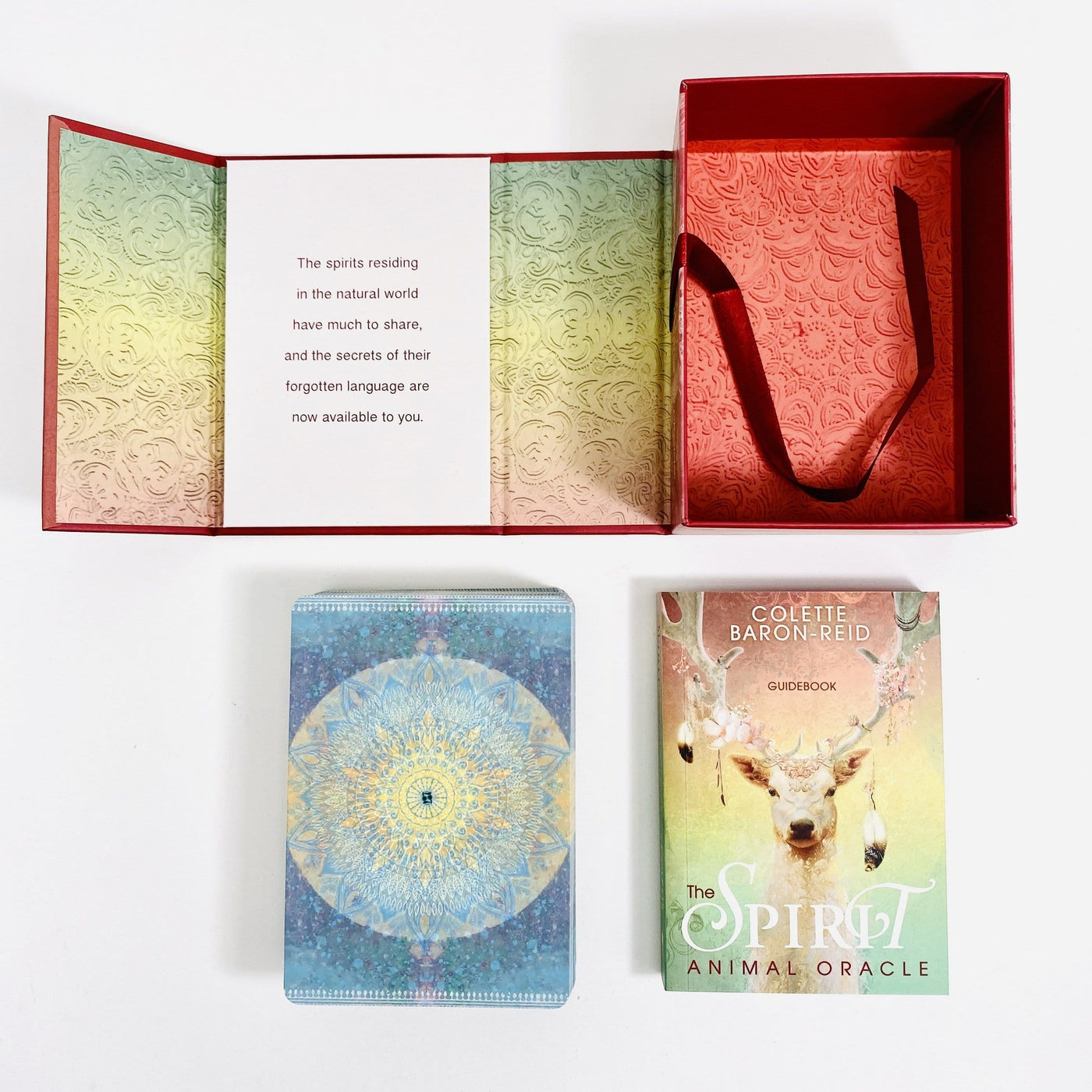 The box is open showing you a saying " The spirits residing in the natural world have much to share, and the secrets of their forgotten language are now available to you " .