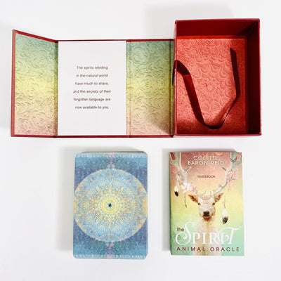 The box is open showing you a saying " The spirits residing in the natural world have much to share, and the secrets of their forgotten language are now available to you " .