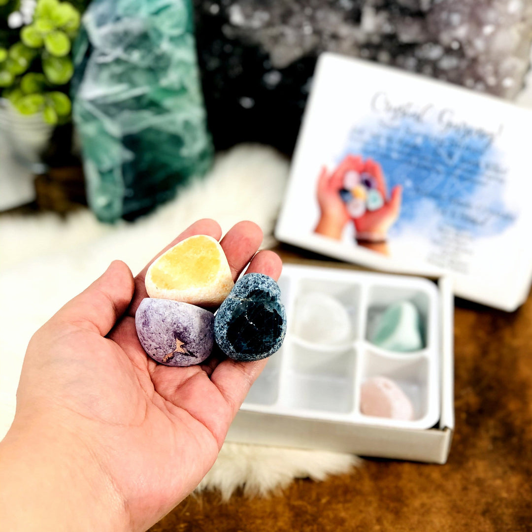 Seer Stone Set Crystal Gazing Scrying - Set of 6 (BOX-72) – Rock