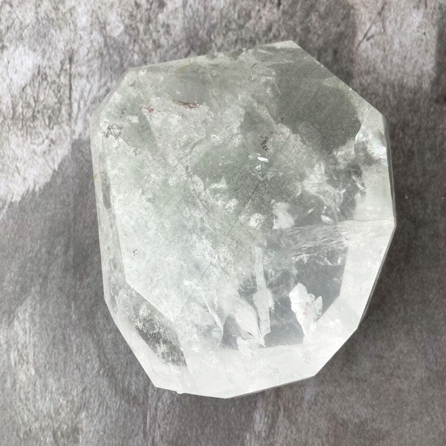Crystal Quartz Polished Stone from another side