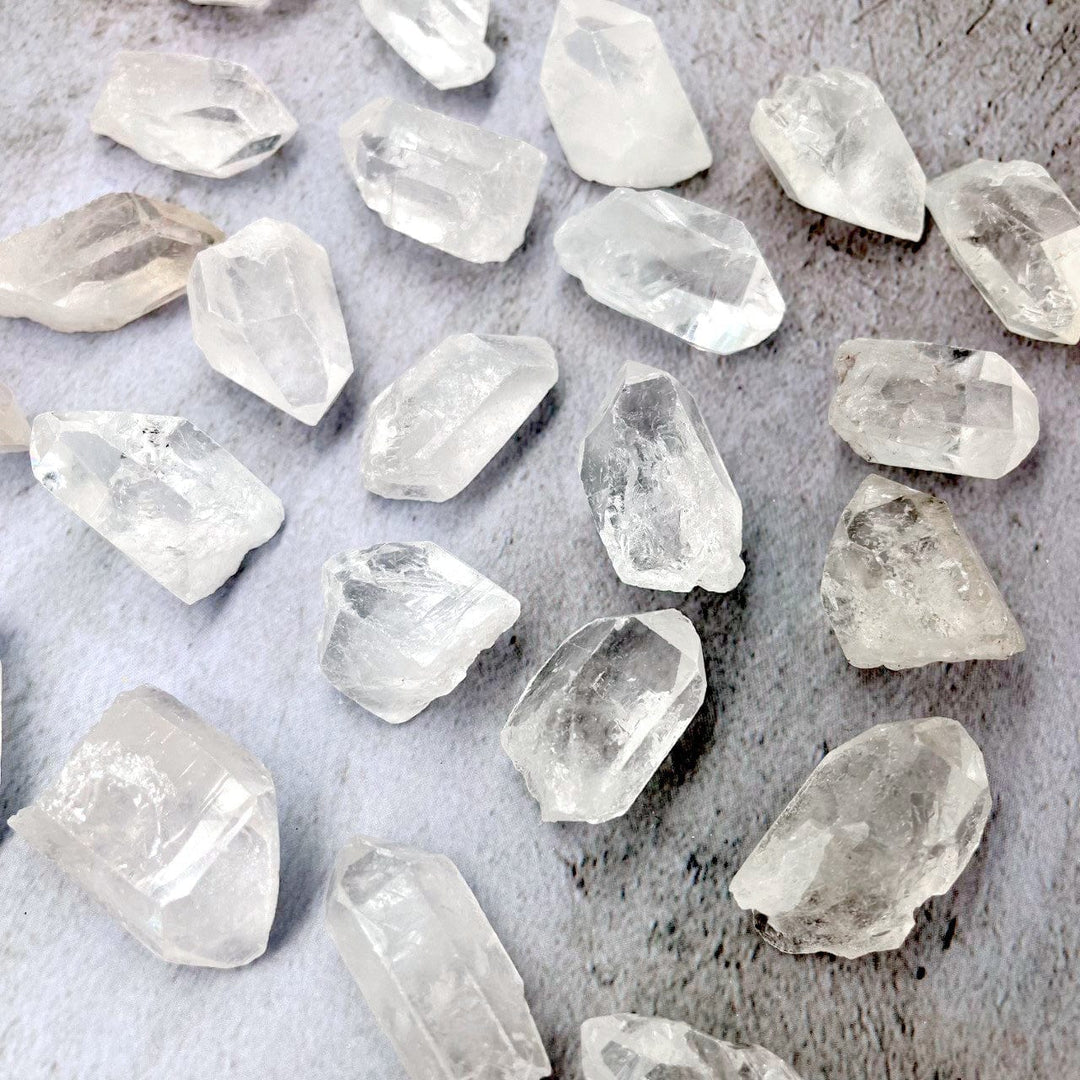 Clear Quartz Rough Stone - Natural Crystal You Choose Quantity