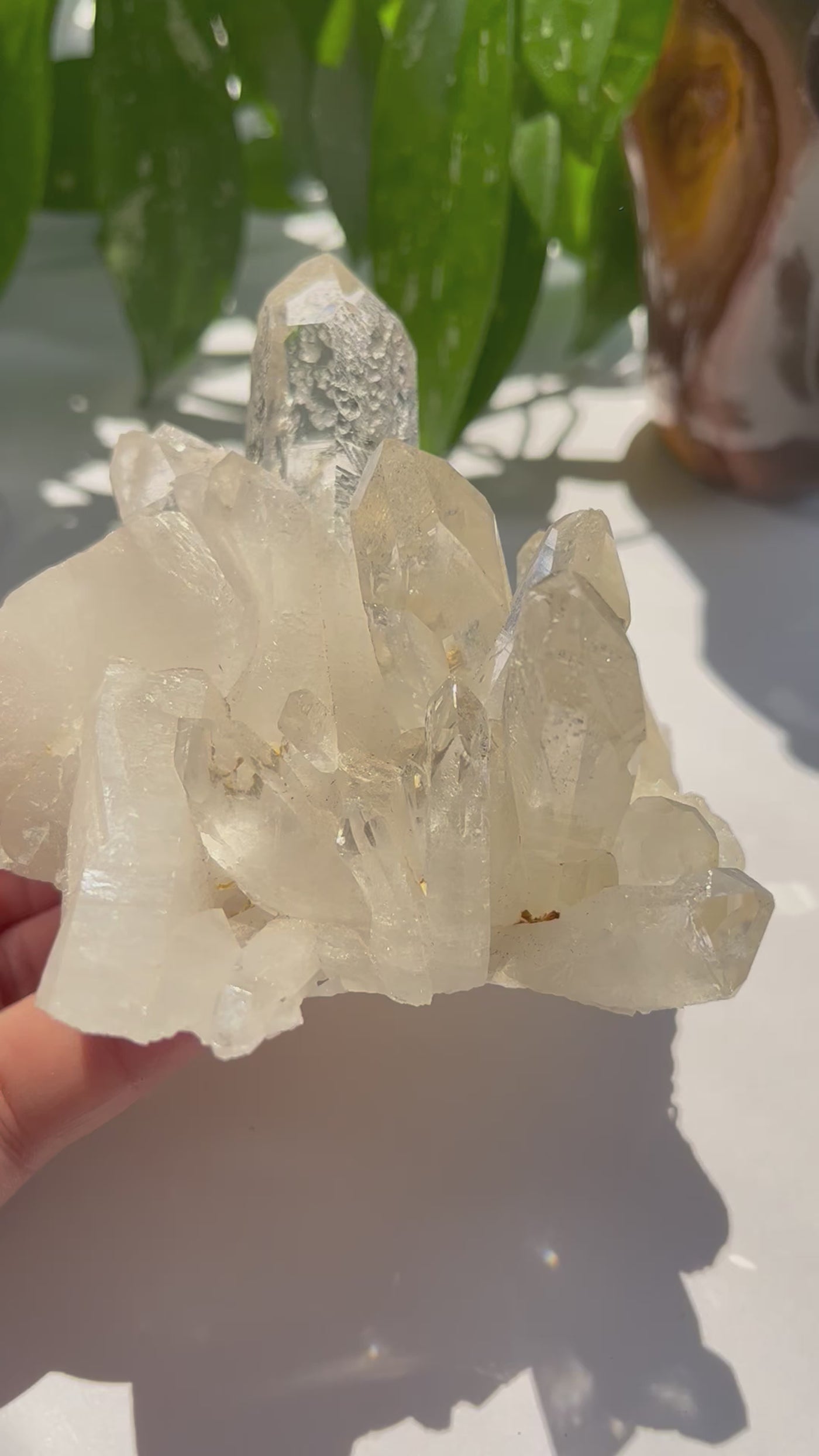 Crystal Quartz Cluster - By Weight
