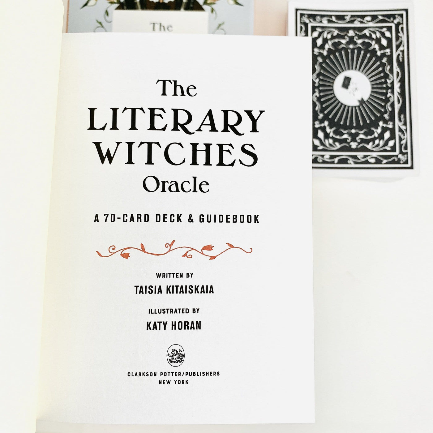 The cover of The Literary Witches Oracle 