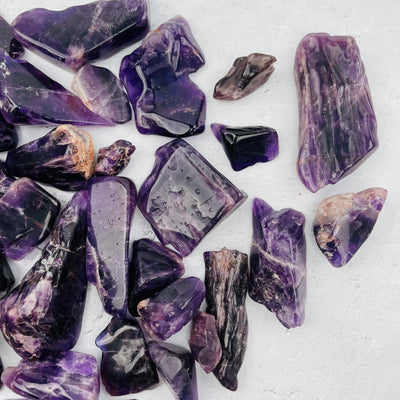 Amethyst Tumbled Freeform Polished Stones