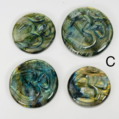 option C is for circle shaped pendants 