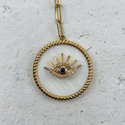 close up of the pendant 