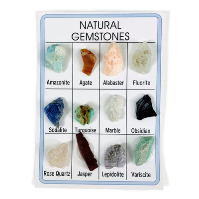 Natural Gemstone Cards