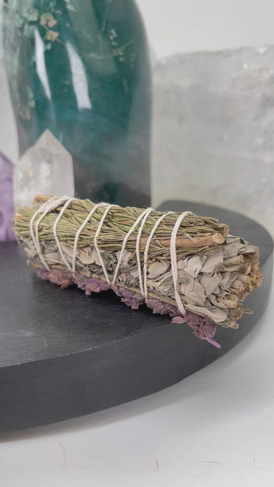 Sage with Lavender and Rosemary Smudge Bundles