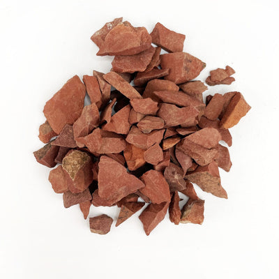 Red Jasper Stones in a pile, 1 Bag of 150 grams