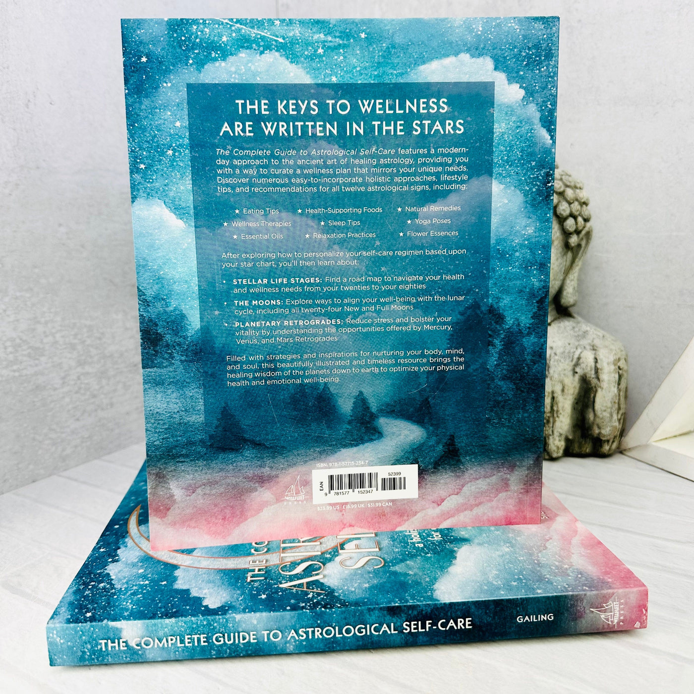  The Complete Guide To Astrological Self Care - back view of book