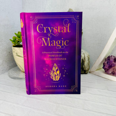Crystal Magic : A Practical handbook on the power of sacred stones - front view of book