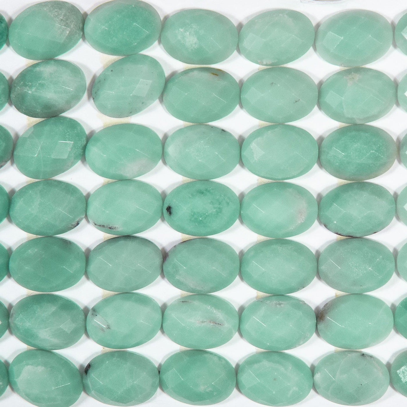 Picture of multiple oval shaped cabochons.  
