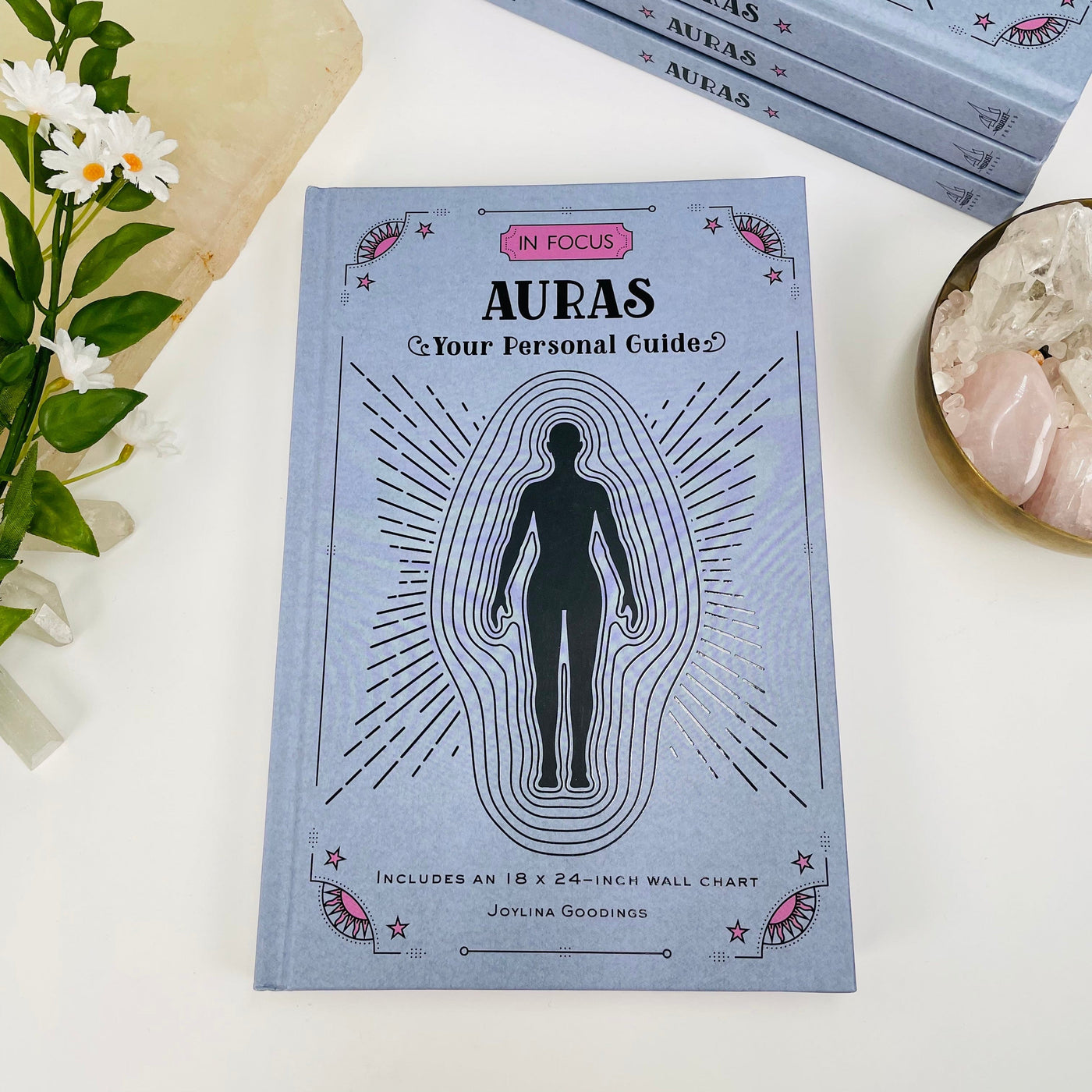 Front cover of the auras book by Joylina Goodings