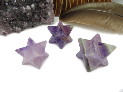 Merkaba Star - Amethyst Merkabah - Metaphysical - Chakra - Meditation