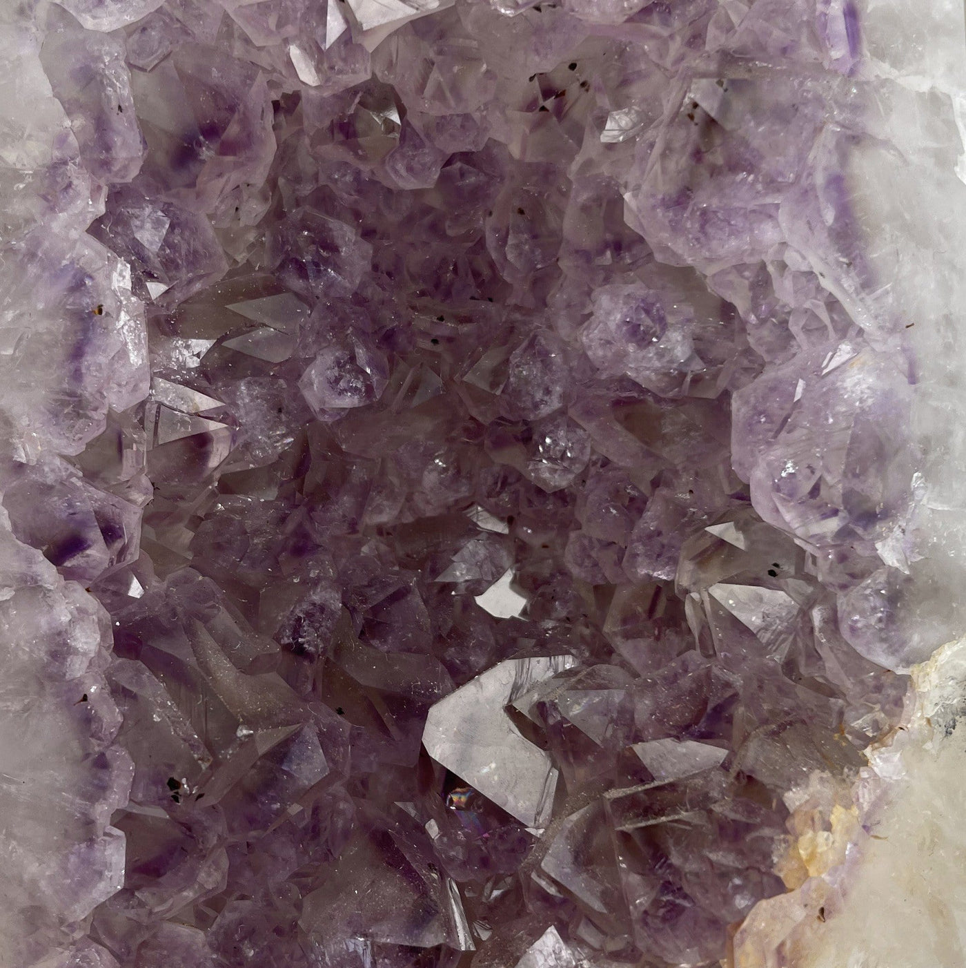up close shot of Amethyst Polished Point